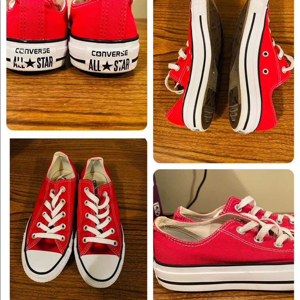 Converse All Star chuck taylor red color women 6